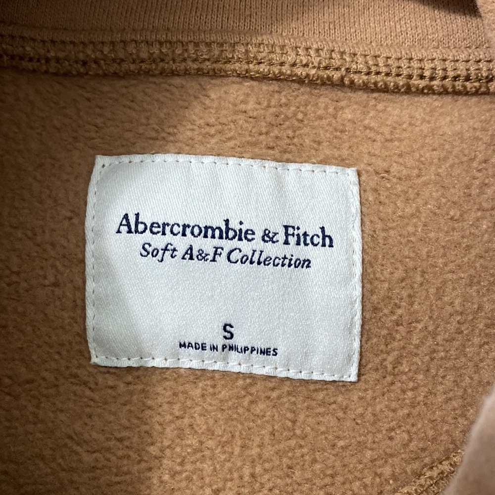 Abercrombie and Fitch High Neck Crop Sweatshirt Size S - Picture 7 of 7
